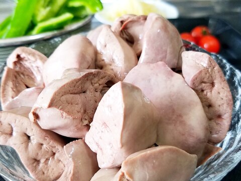 臭みナシ!鶏肝、鶏レバーの下処理